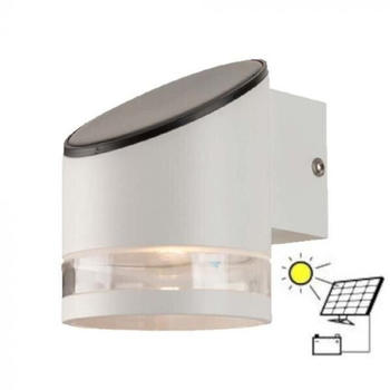 V-TAC VT-1138 10395 Solar-Wandlampe 1W warmweiß Hellgrau