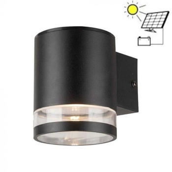 V-TAC VT-1139 23012 Solar-Wandlampe 0.55W warmweiß Schwarz