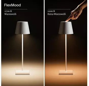 Sigor Nuindie LED Akkuleuchte, Flex-Mood USB-C, sonnengelb F (4546001)