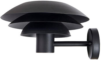 Dyberg Larsen DL31 Outdoor Wand schwarz Ø 31cm