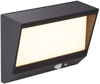 Searchlight LED-Solar Außenwandlampe 67418BK