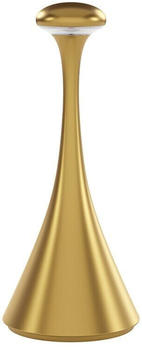 Sigor LED Akku Tischleuchte Nudrop Mini Gold 1,8W 133lm IP54 gold/messing