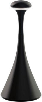 Sigor LED Akku Tischleuchte Nudrop Mini Nachtschwarz 1,8W 133lm IP54 schwarz