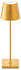 Sigor LED Akku Tischleuchte Nuindie Aluminiumdruckguss Gold USB-C IP54 gold/messing