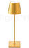 Sigor LED Akku Tischleuchte Nuindie Aluminiumdruckguss Gold USB-C IP54 gold/messing