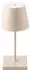 Sigor LED Akku Tischleuchte Nuindie Mini Aluminiumdruckguss Beige USB-C IP54 beige/creme