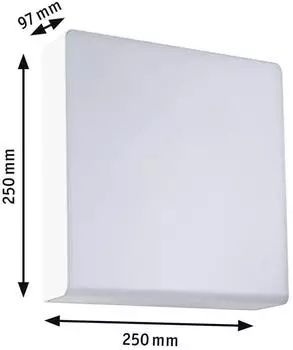 Paulmann Smarte Zigbee 3.0 LED Wandleuchte Azalena Weiß 8,5W 700lm IP44 weiß
