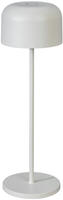 Konstsmide 7834-250 Lille LED-Akku-Tischlampe 3.5W Warmwei&szlig; Wei&szlig;