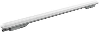 Müller-Licht LED-Wannenleuchte Grau und Weiß 34W 5200lm IP65 mit Bewegungsmelder grau