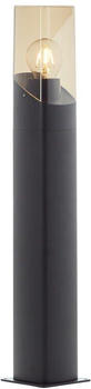 Brilliant Stehleuchte Minou Schwarz und Transparent E27 IP44 schwarz
