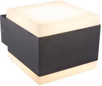 Globo Slice LED Wandau&szlig;enleuchte anthrazit x11x9cm anthrazit (34173)