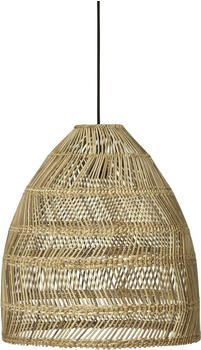 PR HOME H&auml;ngelampe natur Rattan Maja Outdoor IP44 36cm E27 2,5m mit Stecker beige/natur (3336-2503)