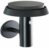 Brilliant LED Au&szlig;en-Wandleuchte "Alvero" 1 Stk. Warmwei&szlig; Solar, 21 cm, 500...