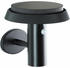 Brilliant LED-Solar-Wandleuchte Alvero mit Bewegungsmelder schwarz