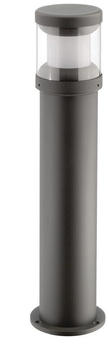LCD Wegeleuchte A-282574 Graphit Aluguss Polycarbonat E27 IP65 670x138mm