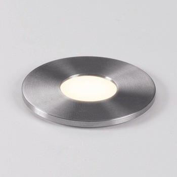 Astro LED Bodeneinbaustrahler Terra in Edelstahl 1W 53lm IP65 25mm