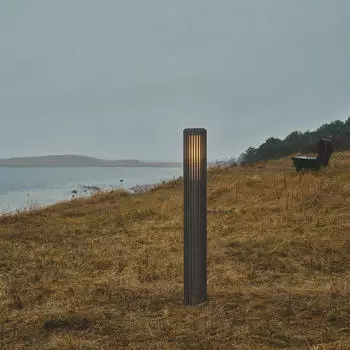 Nordlux Pollerleuchte Aludra 95 Anthrazit E27 IP44 grau – Hochwertige Materialien und langlebige LED-Technologie