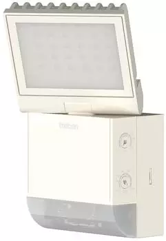 Theben theLeda S8-100 WH LED-Strahler mit Bewegungsmelder, Wandmontage, 8,5W, wei&szlig; (1020800) (332789)