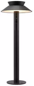 Nordlux LED Solar Pollerleuchte Justina 5W 400lm schwarz