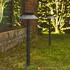 Nordlux LED Solar Pollerleuchte Justina 5W 400lm schwarz