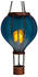 BONETTI LED Solar Heißluftballon mit Flammeneffekt H40,5 cm