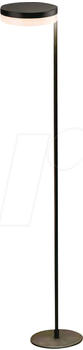 V-TAC 23011 LED Sollar Pollerleuchte, 2 W, 120 lm, 3000K, schwarz, IP44