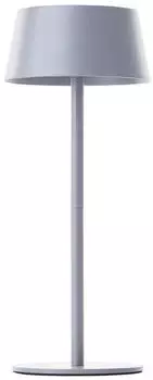 Brilliant LED Solar Außentischleuchte Picco H30cm grau matt