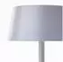 Brilliant LED Solar Außentischleuchte Picco H30cm grau matt