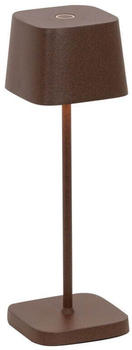Zafferano Ofelia Pro Micro LED-Akkuleuchte H30cm corten
