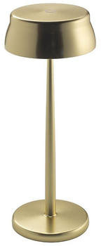 Zafferano Sister Light 32,8cm WLAN Akkuleuchte gold
