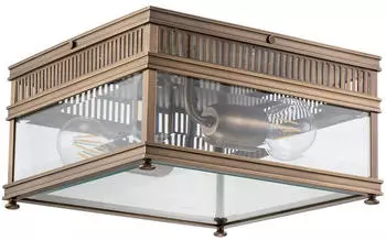 Elstead Lighting Au&szlig;en-Deckenleuchte Holborn, eckig bronze dunkel
