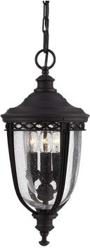 Elstead Lighting Hängeleuchte English Bridle f. außen, schwarz