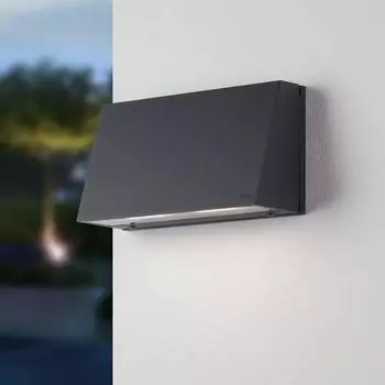 Bega 22261K3 Au&szlig;enwandlampe grafit 3.000K 17,5cm