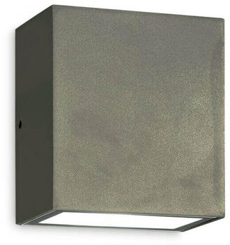 IDEAL LUX LED-Außenwandleuchte Argo anthrazit, 4.000 K, down