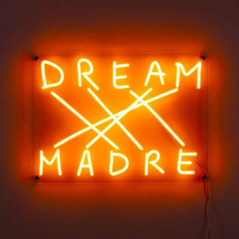 Seletti Dream-Madre LED-Deko-Wandleuchte, gelb