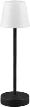 Trio LED-Tischleuchte Martinez, Dimmer und CCT, schwarz