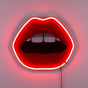 Seletti Blow LED-Deko-Wandleuchte, 47x39,5cm