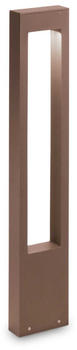 IDEAL LUX Wegeleuchte Vega, braun, Aluminium, H80 cm