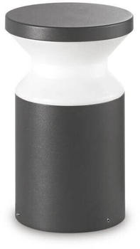 IDEAL LUX Sockelleuchte Torre anthrazit Aluminium H22 cm