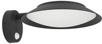 EGLO LED Solarleuchte "Cerrisi LED Wandlampe, Solarlampe, Bewegungsmelder,