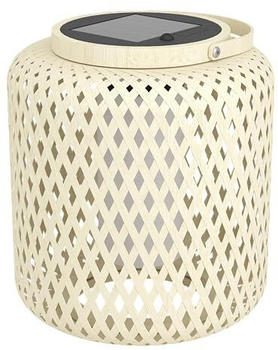 Eglo LED-Solar-Laterne Marliano, Geflecht, H24 cm, holz, Holz