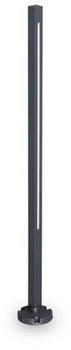 IDEAL LUX LED-Wegeleuchte Jedi anthrazit Metall H80,5 cm