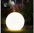 ETC Shop 3er Set LED Solar Leuchte Kugeln Steckleuchten Solarleuchte 15 und 20 cm Durchmesser (solarkugel_set_mix1)