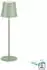 JUST LIGHT LED Akku Tischleuchte Euria in Grün 2x 1,25W 320lm IP54 grün