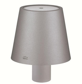 Cilio Luce LED-Flaschenlampe Grau