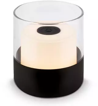 Briloner LED Akku-Tischleuchte 10 cm 2W 150lm schwarz