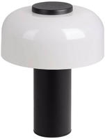 EGLO Tischleuchte "Ponente Tischlampe, Nachtischlampe aus Metall und Glas,...