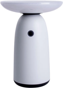 N&auml;ve LED-Solarleuchte 3191023 wei&szlig; Kunststoff Metall H/D: ca. 22,5x16 cm