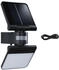 Paulmann 94609 Lesla Solar-Wandstrahler mit Bewegungsmelder 12.5W Warmweiß Anthrazit
