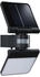 Paulmann 94609 Lesla Solar-Wandstrahler mit Bewegungsmelder 12.5W Warmweiß Anthrazit